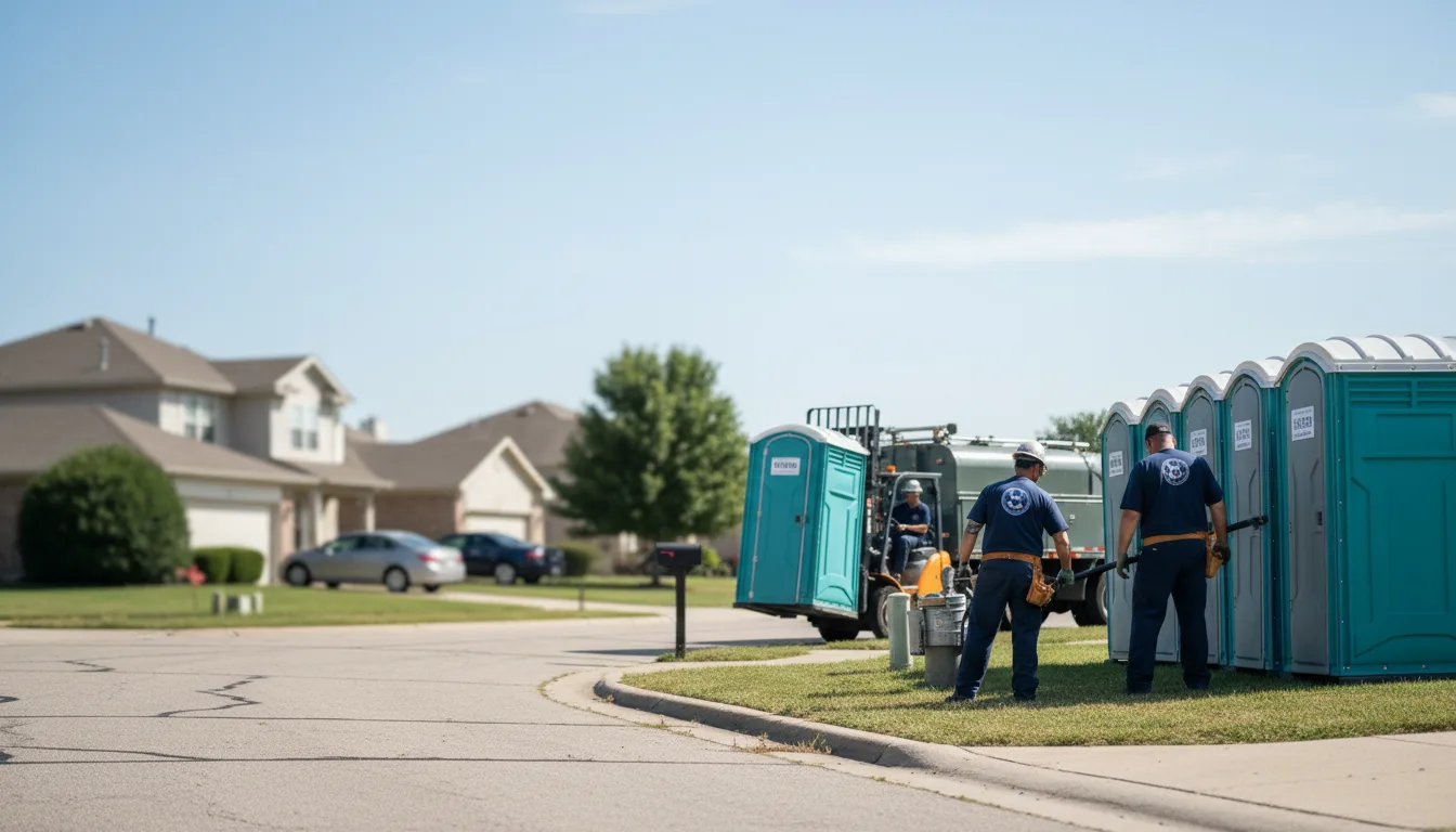 Porta Potty Rental in Victoria, IL near me